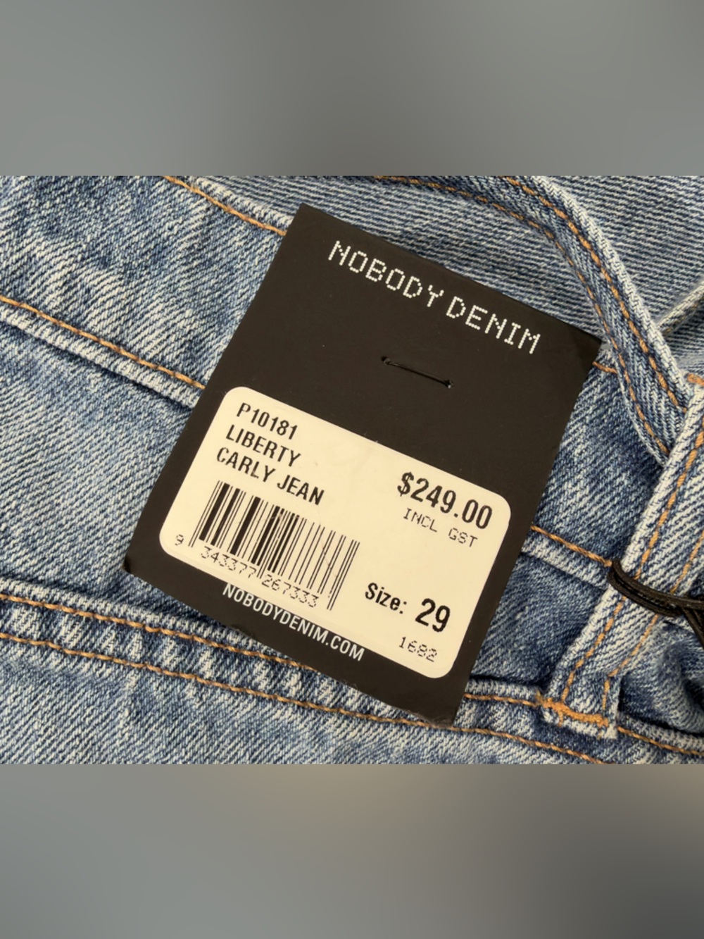 Nobody Denim carly Light Blue High-Rise Wide Leg Jeans - Picture 6 of 14